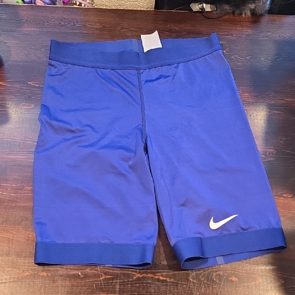 ​Nike Men's Royal Blue Compression Shorts Pro Medium M - Picture 1 of 3